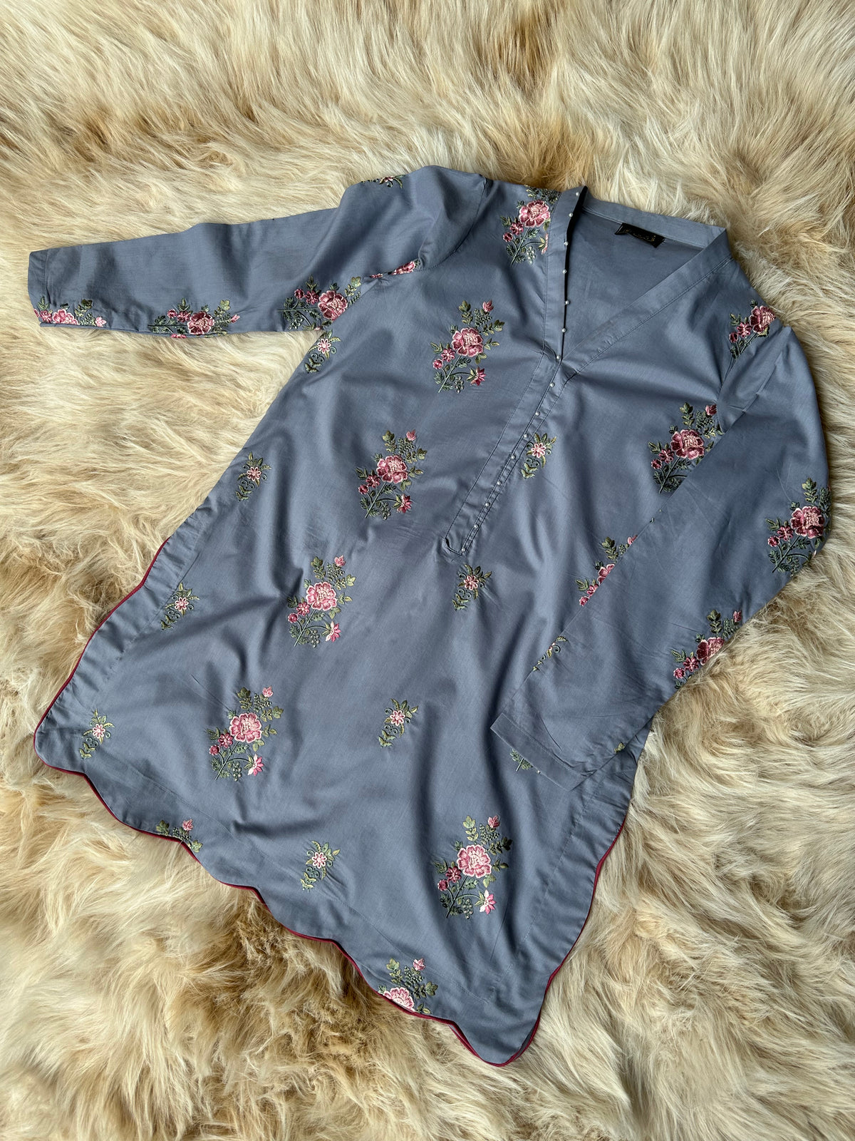 Lavender Bloom + Rose Mist Bundle – 2 Stitched Sets