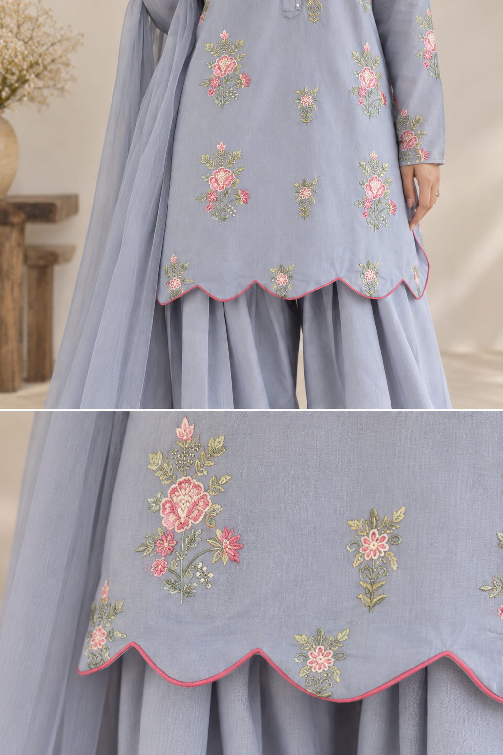 Rose Mist - 3 Pc
